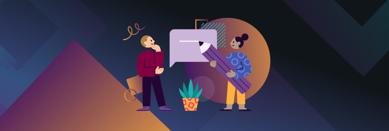 ilustracion personas escribiendo un sms